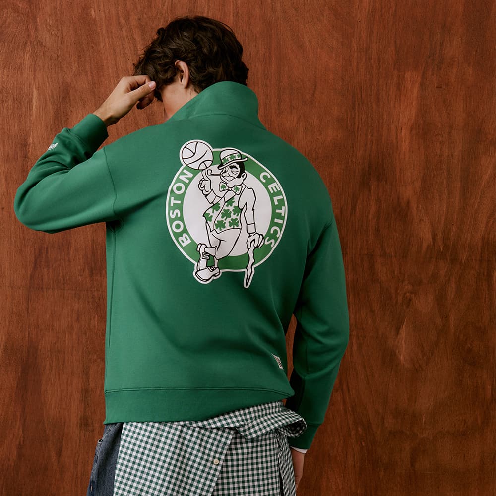 Худи SPRAYGROUND | NBA HWC Celtic Травяной зеленый Мужской Толстовки - изображение 1