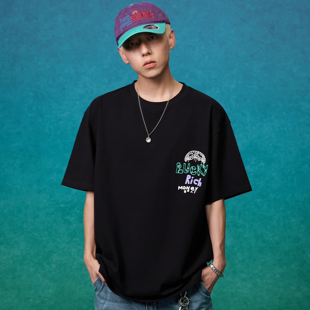 Футболка SPRAYGROUND x YEWANZI T-рубашка унисекс - изображение 12