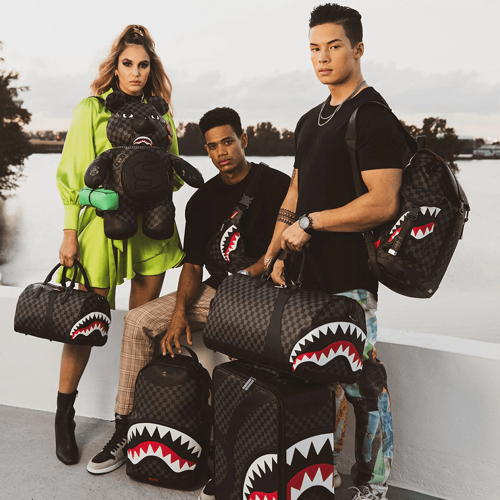 Рюкзак Sprayground Shark Mouth Checkered Backpack - изображение 12