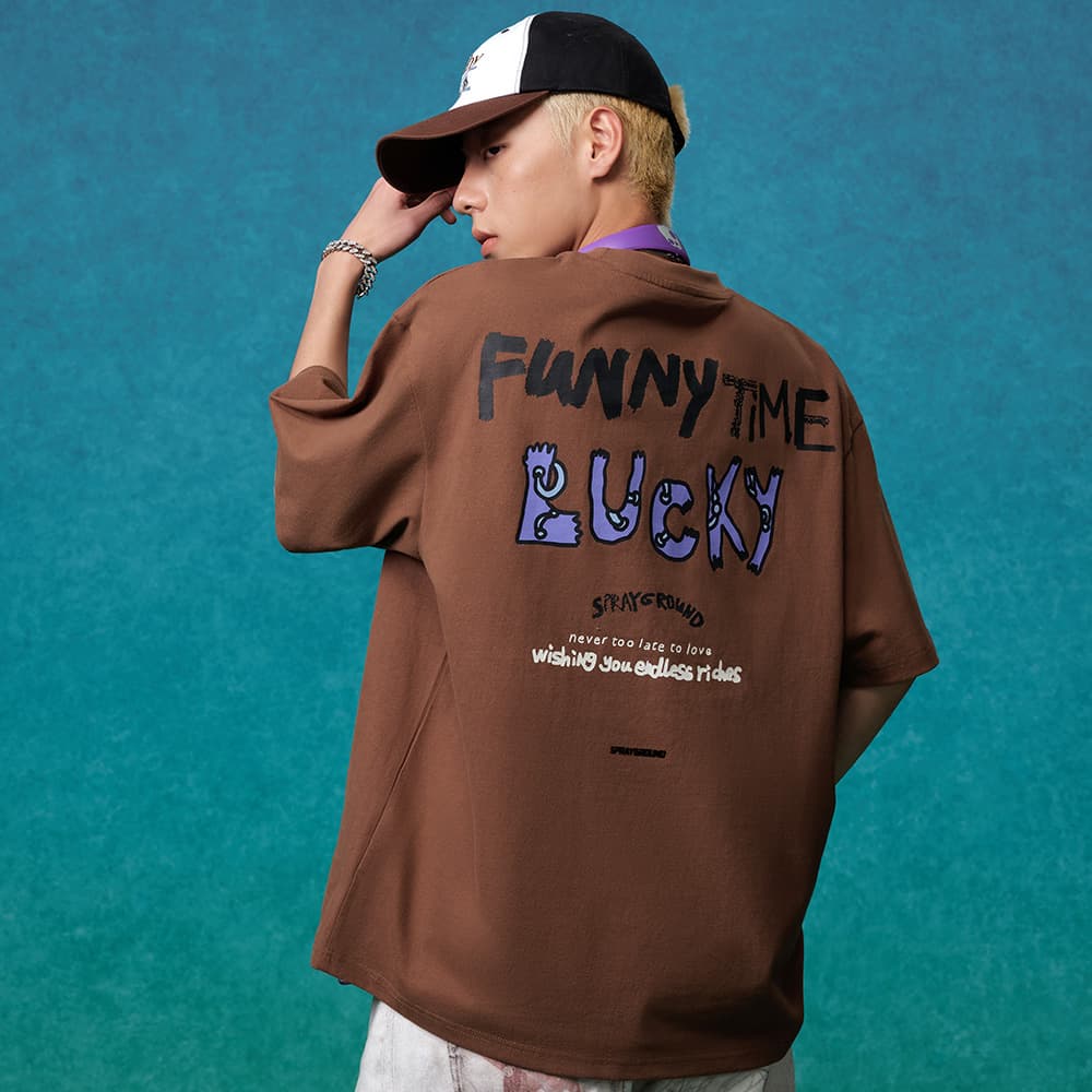 Футболка SPRAYGROUND x YEWANZI T-рубашка унисекс - изображение 15