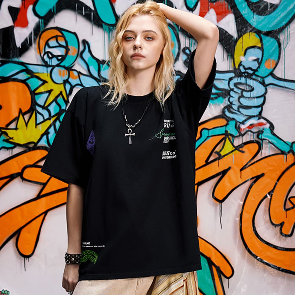 Футболка SPRAYGROUND Унисекс T-рубашки - изображение 8