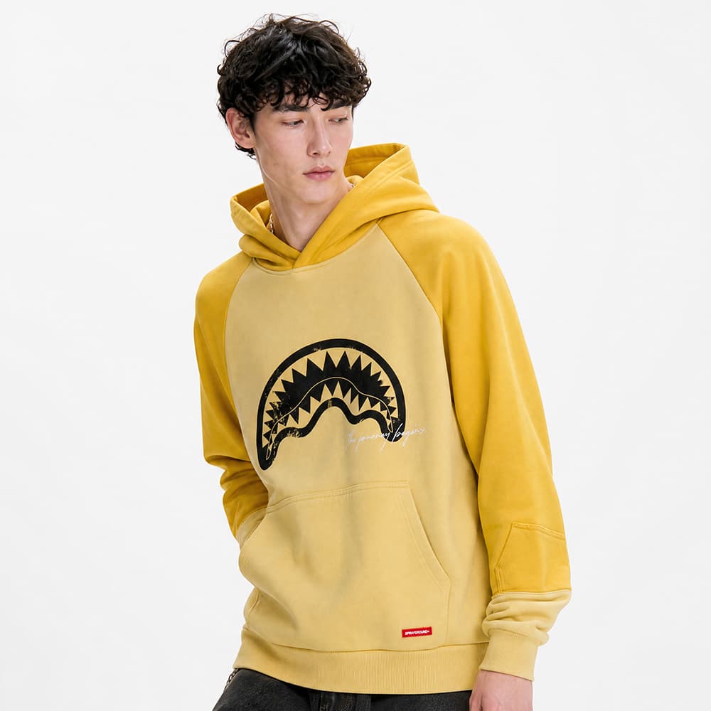Худи SPRAYGROUND Средне-желтый Мужской Толстовки - изображение 5