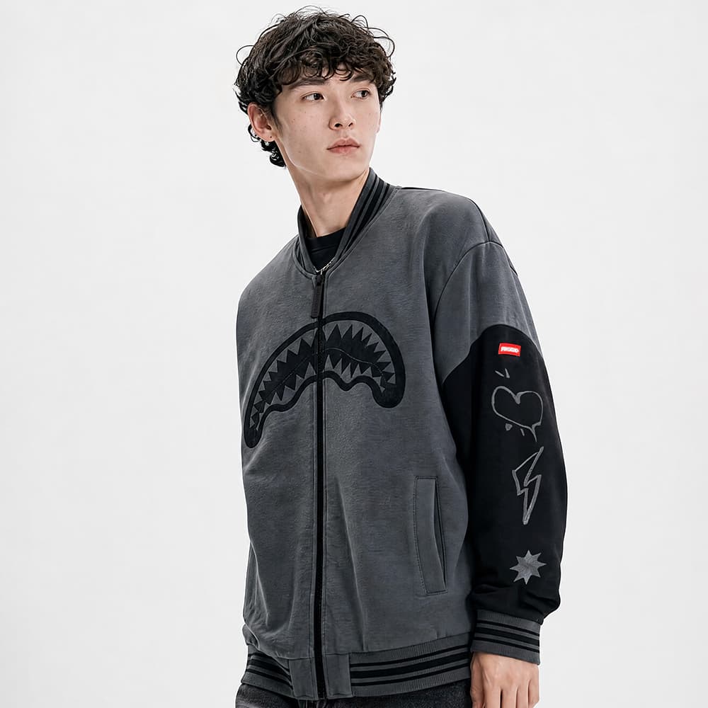 Куртка SPRAYGROUND Бейсбольная куртка Унисекс - изображение 6