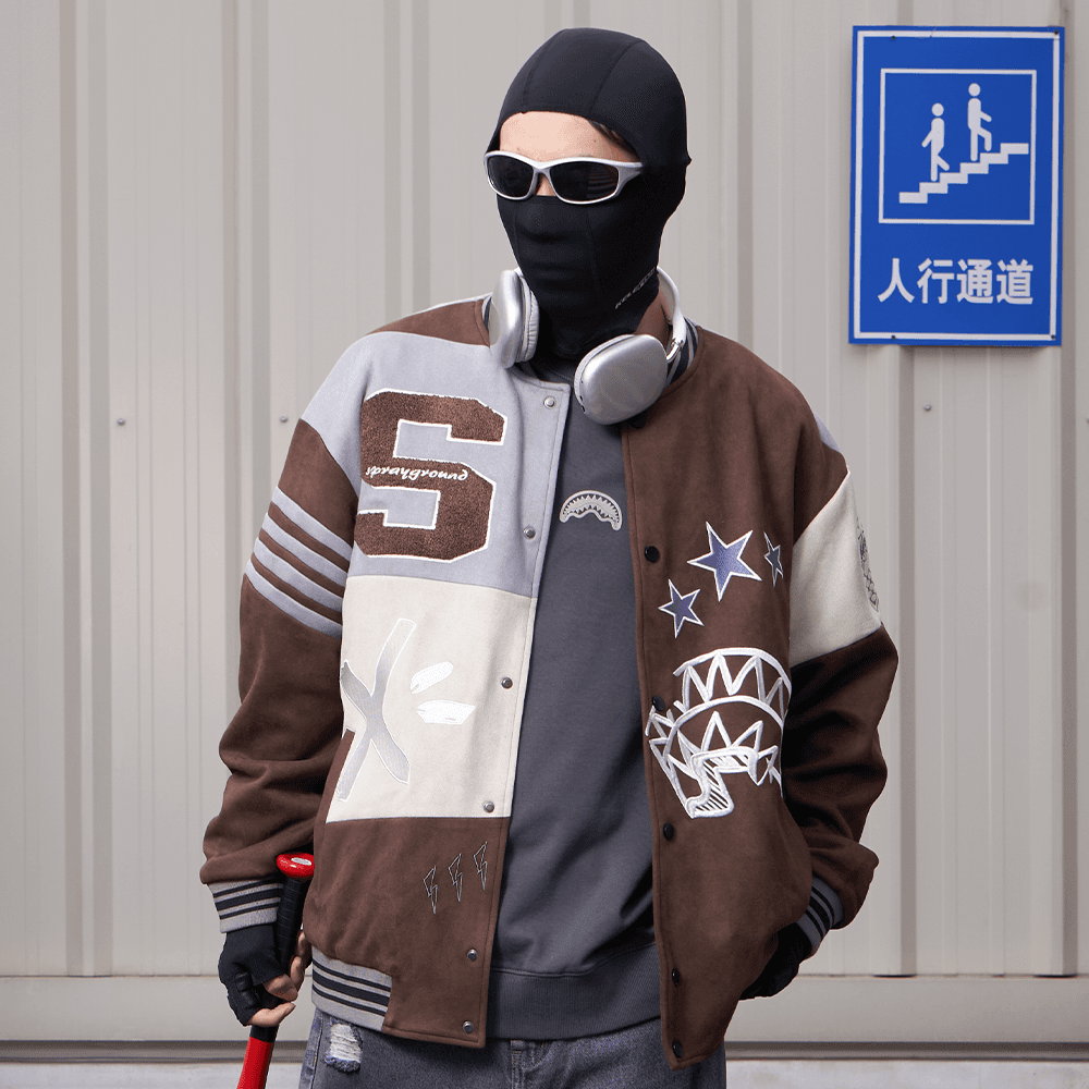 Бомбер SPRAYGROUND Бейсбольная куртка унисекс - изображение 6