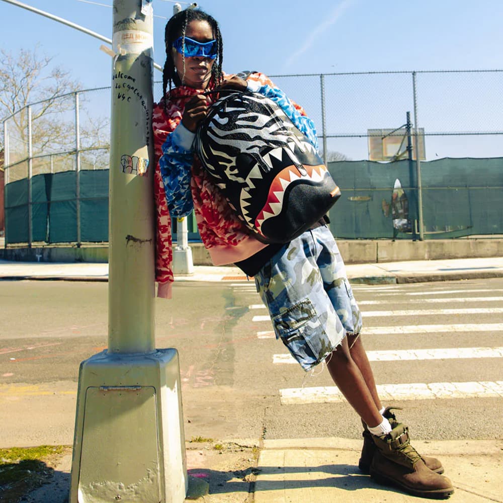 Рюкзак SPRAYGROUND ПВХ Рюкзак Унисекс Черный - изображение 7