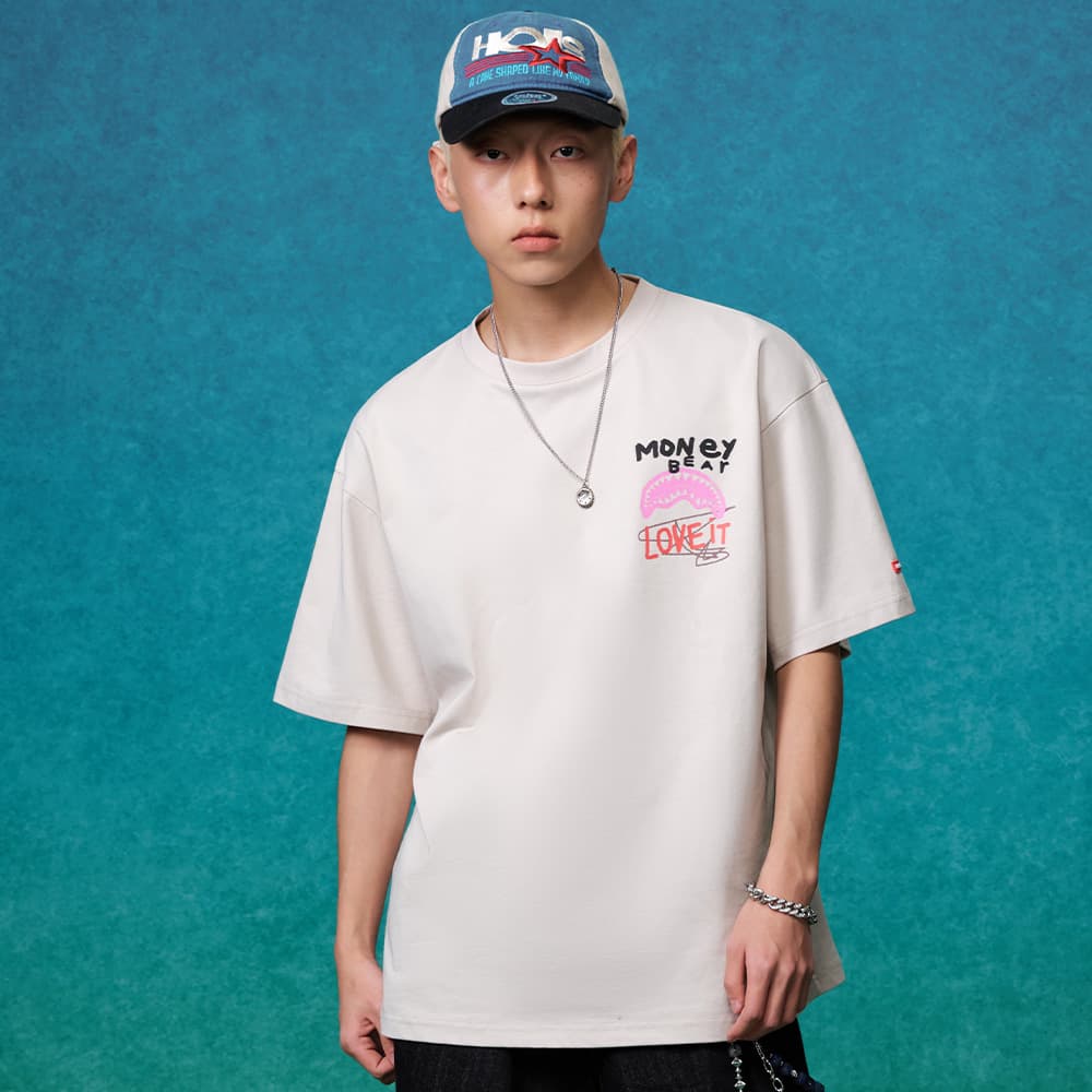 Футболка SPRAYGROUND x YEWANZI T-рубашка унисекс - изображение 11