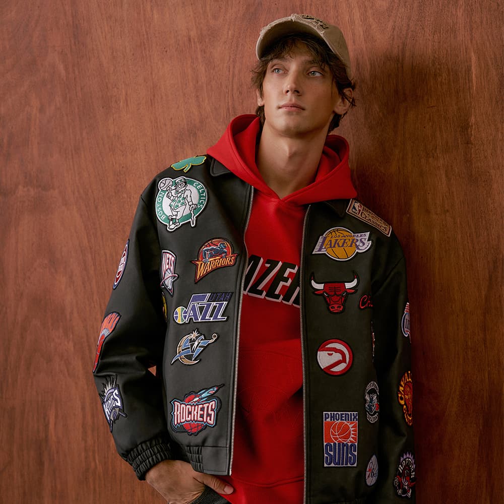 Бомбер SPRAYGROUND | NBA HWC Мужской Бейсбольные куртки - изображение 3
