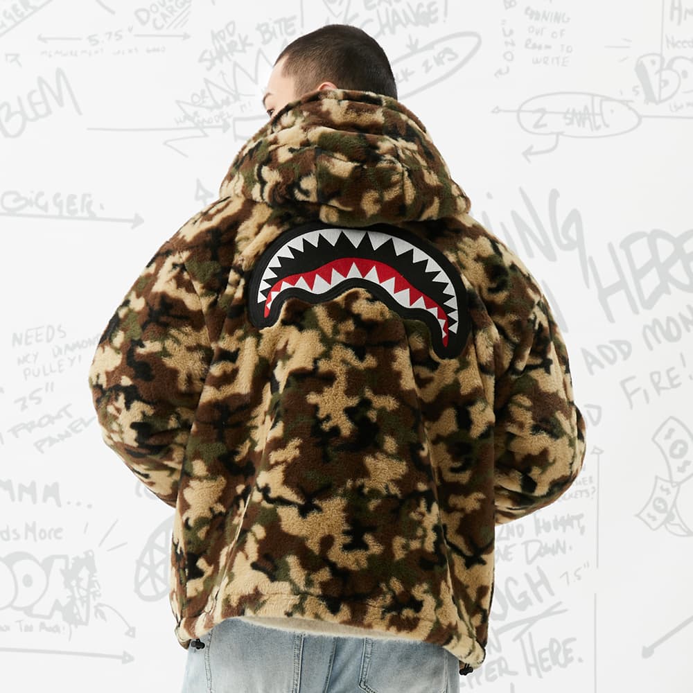 Зимняя куртка пуховик SPRAYGROUND Logo - изображение 3