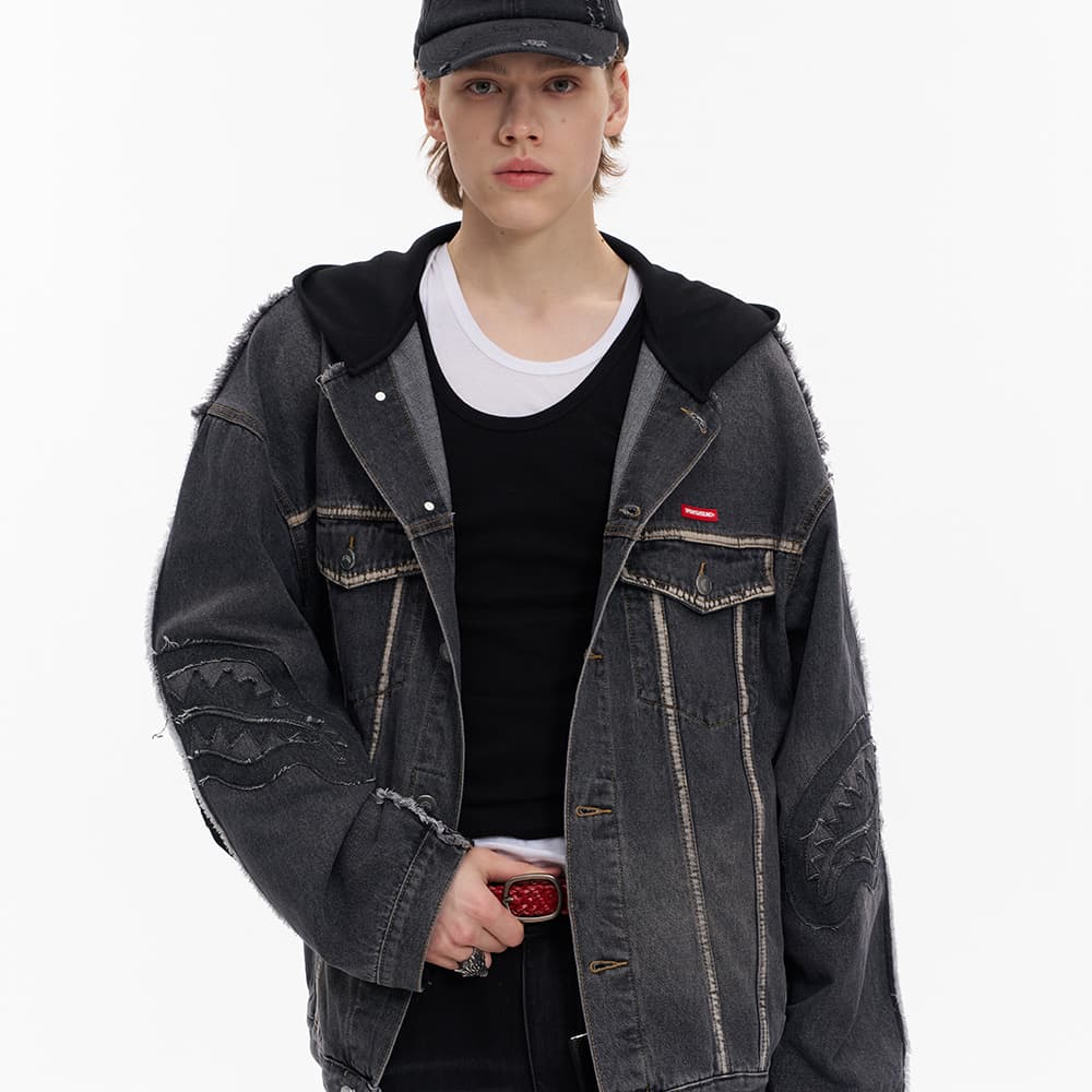 Джинсовая куртка SPRAYGROUND Джинсовая куртка унисекс - изображение 5