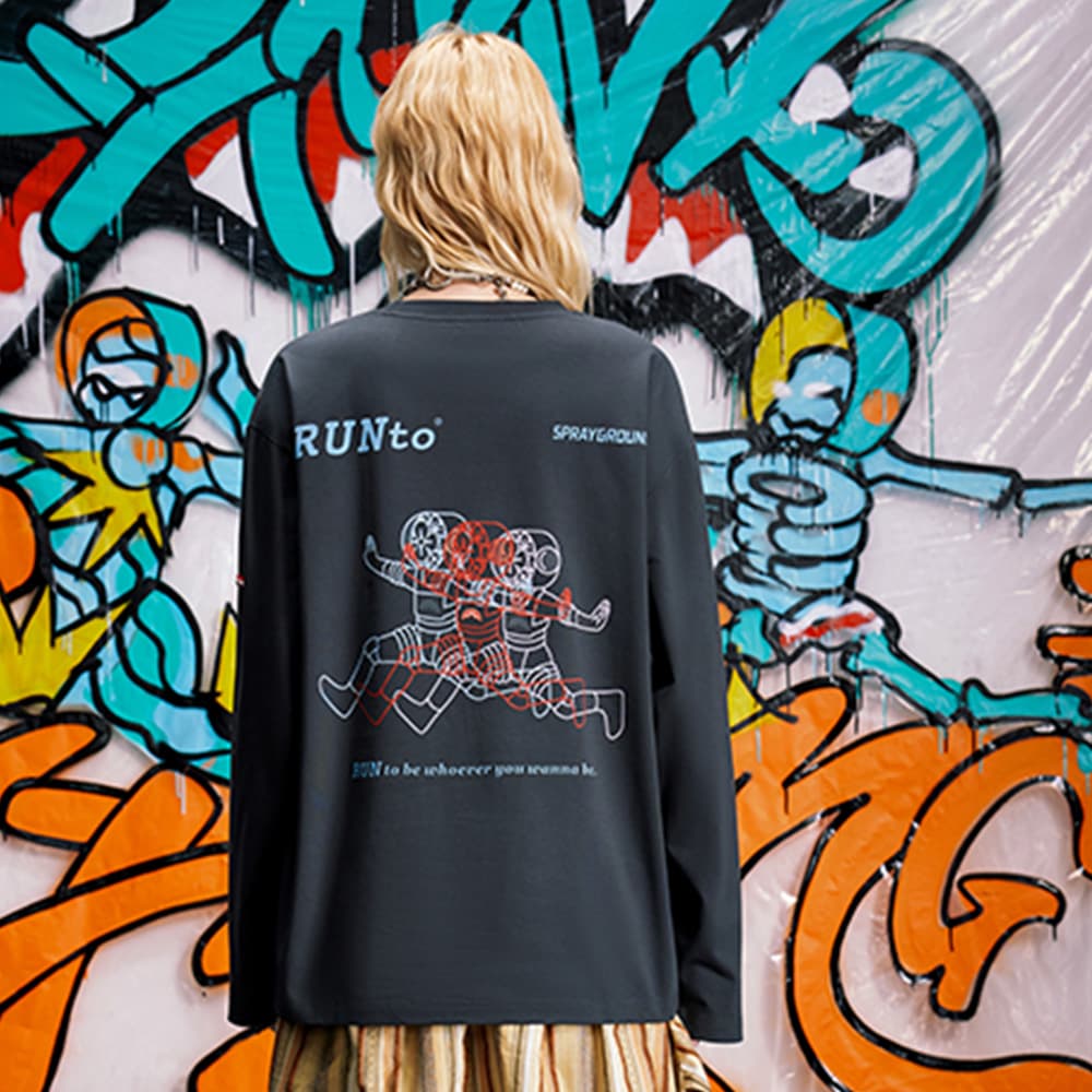 Футболка SPRAYGROUND Унисекс T-рубашки - изображение 8