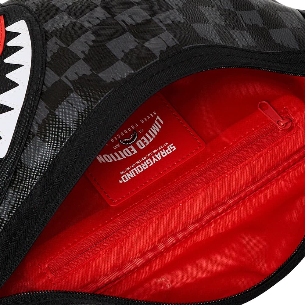 Нагрудная сумка SPRAYGROUND ПВХ Талия Сумка Грудь Сумка Стандартная (Стандартная) Мужская Черная - изображение 4