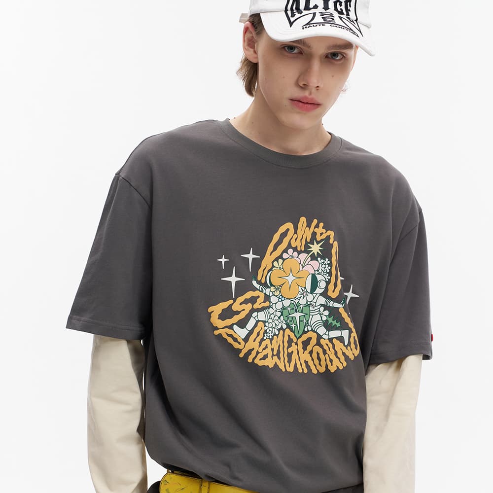 Футболка SPRAYGROUND Унисекс T-рубашки - изображение 4