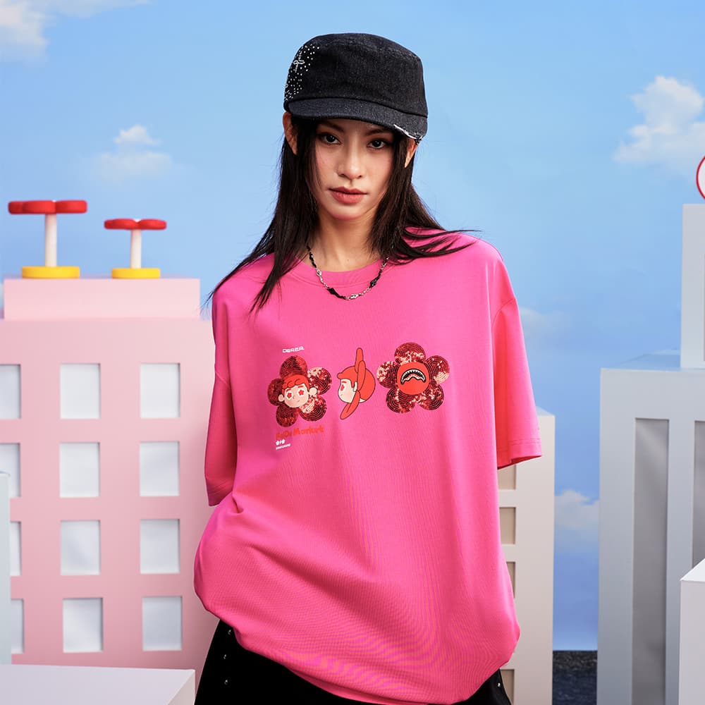 Футболка SPRAYGROUND Короткие рукава T-рубашки унисекс - изображение 3