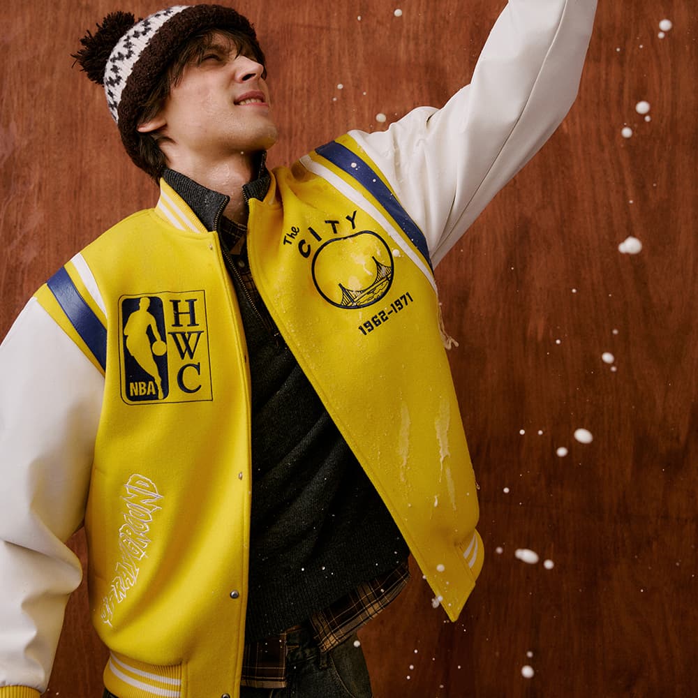 Бомбер SPRAYGROUND | NBA HWC Мужской Бейсбольные куртки - изображение 2