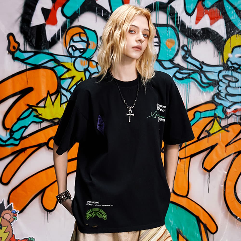 Футболка SPRAYGROUND Унисекс T-рубашки - изображение 9