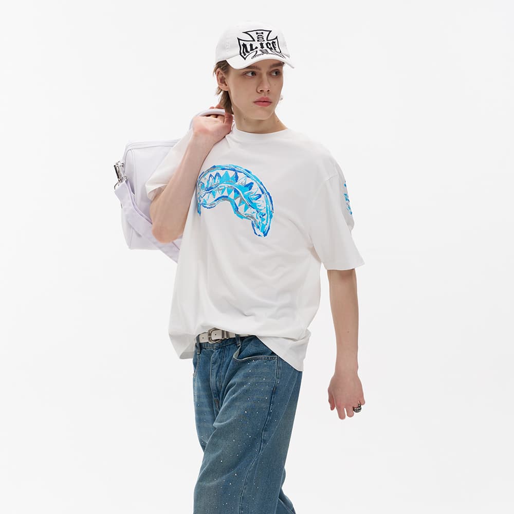 Футболка SPRAYGROUND Унисекс T-рубашки - изображение 5
