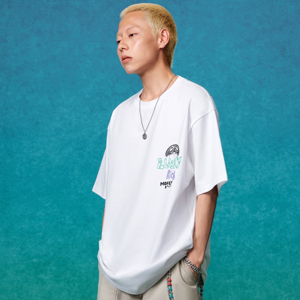 Футболка SPRAYGROUND x YEWANZI T-рубашка унисекс - изображение 22