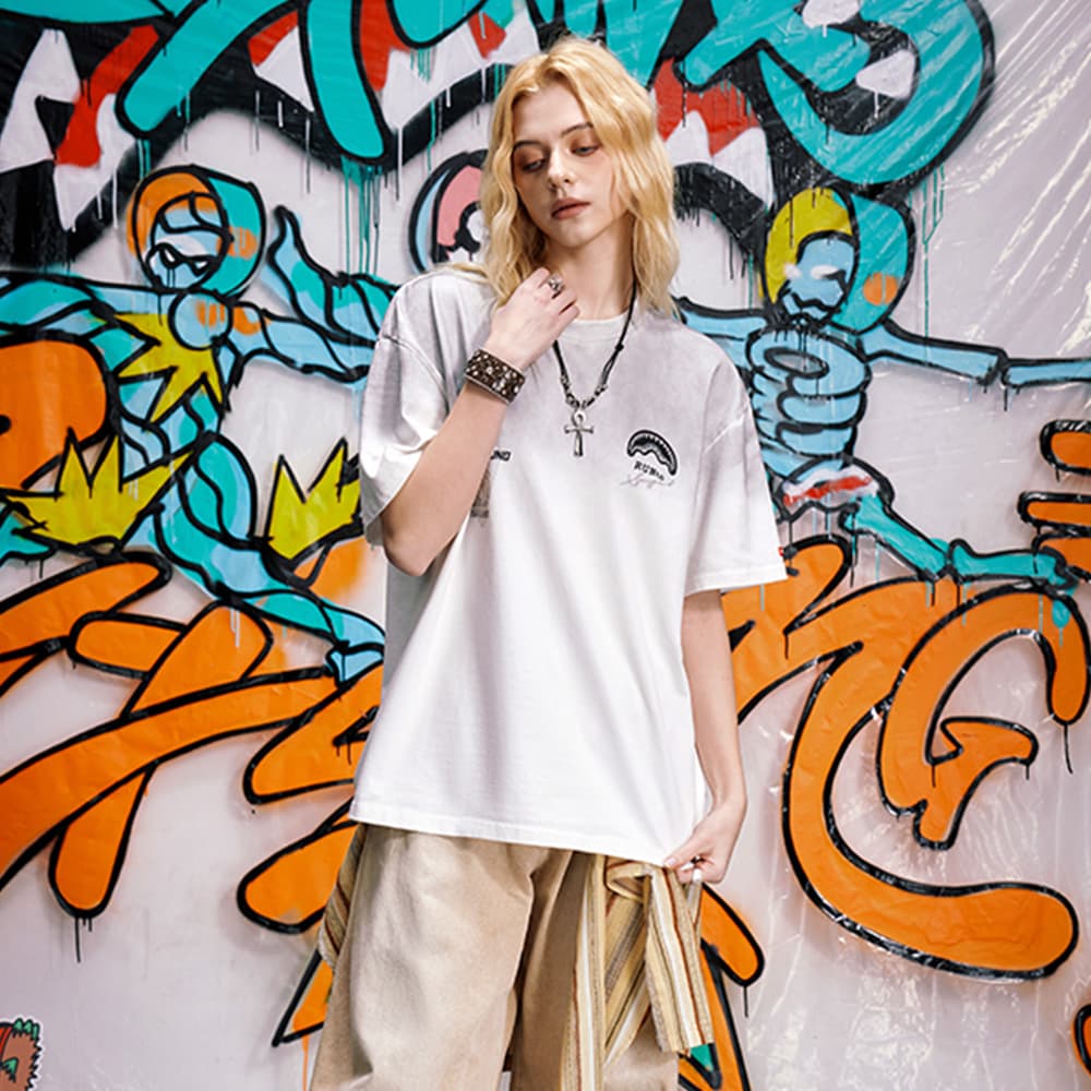 Футболка SPRAYGROUND Мужские T-рубашки - изображение 7