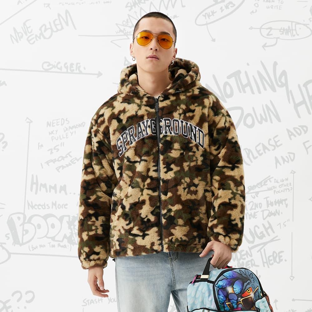 Зимняя куртка пуховик SPRAYGROUND Logo - изображение 5