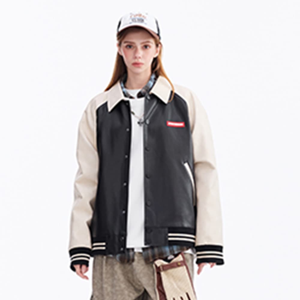 Кожаная куртки SPRAYGROUND Кожаная куртка унисекс - изображение 5