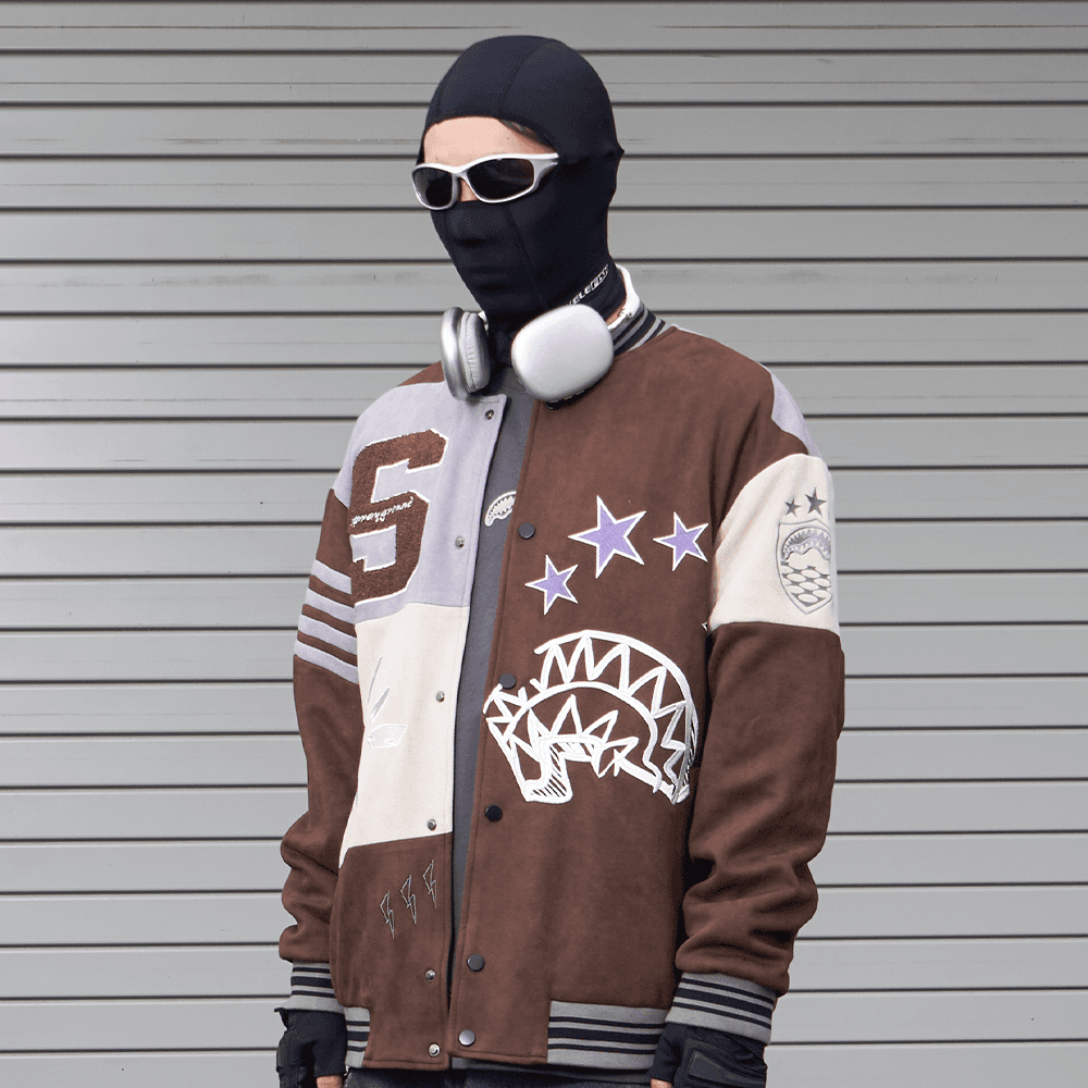 Бомбер SPRAYGROUND Бейсбольная куртка унисекс - изображение 5