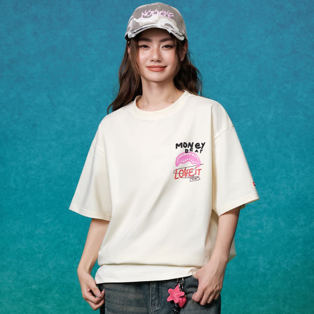 Футболка SPRAYGROUND x YEWANZI T-рубашка унисекс - изображение 7
