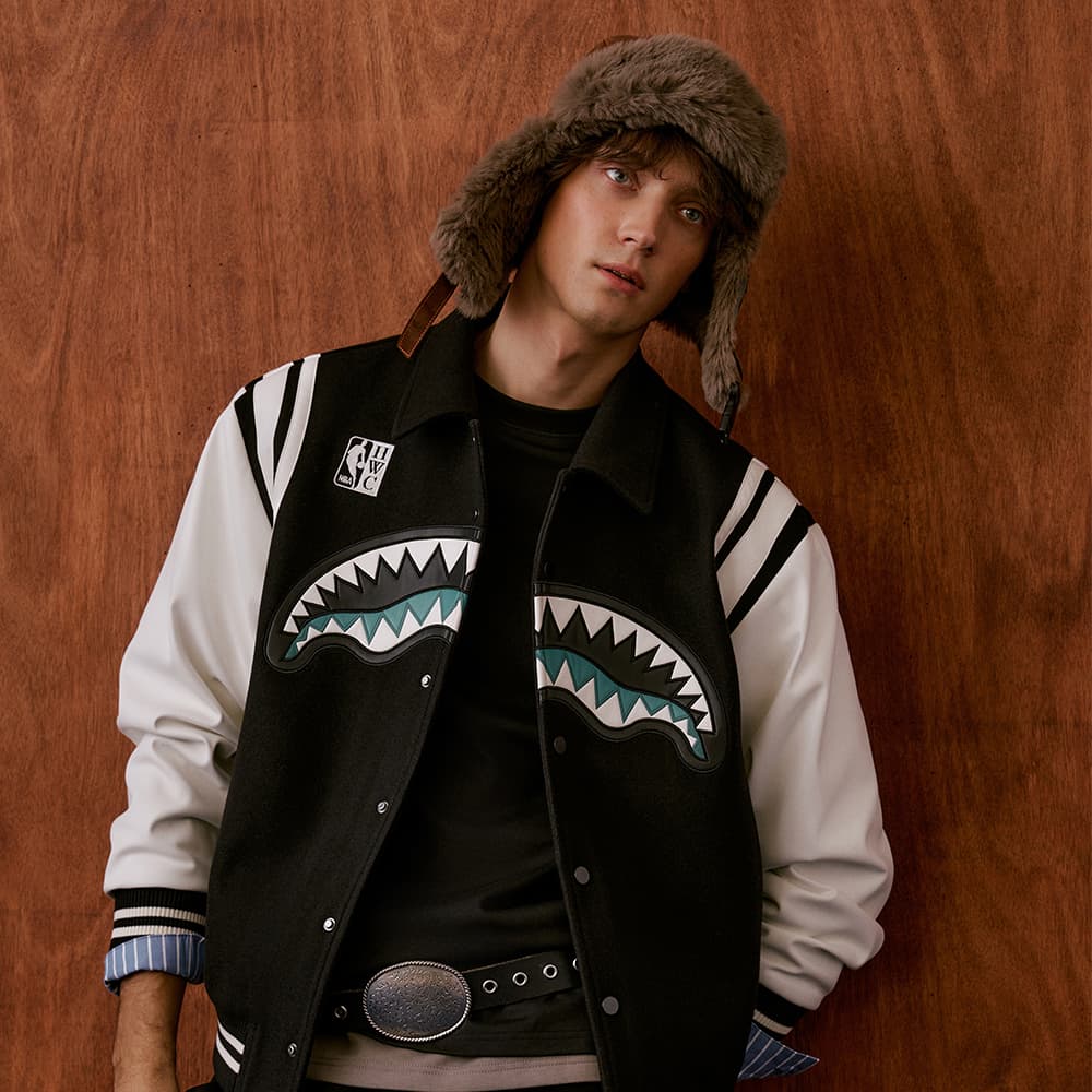 Бомбер SPRAYGROUND | NBA HWC Мужской Бейсбольные куртки - изображение 2