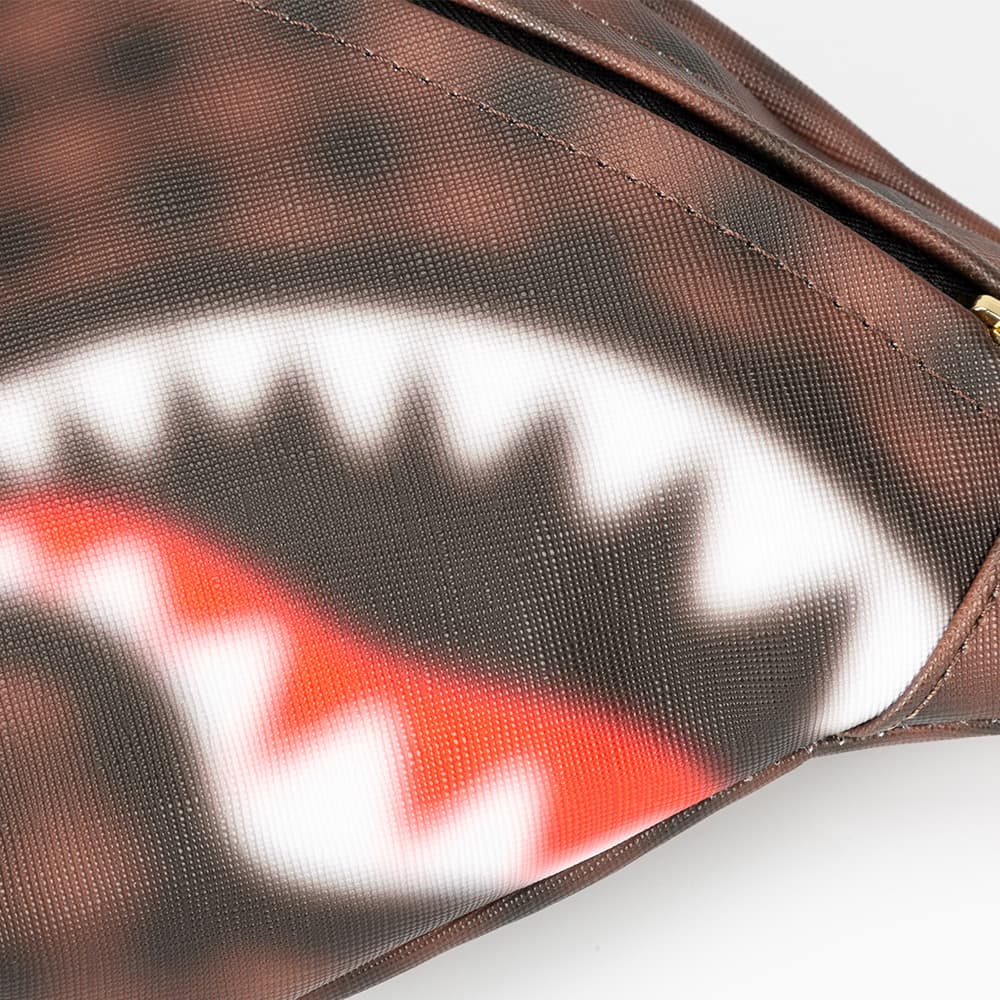 Поясная сумка SPRAYGROUND PVC Поясная сумка (бандана) Обычный (стандартный) Унисекс Коричневый - изображение 5