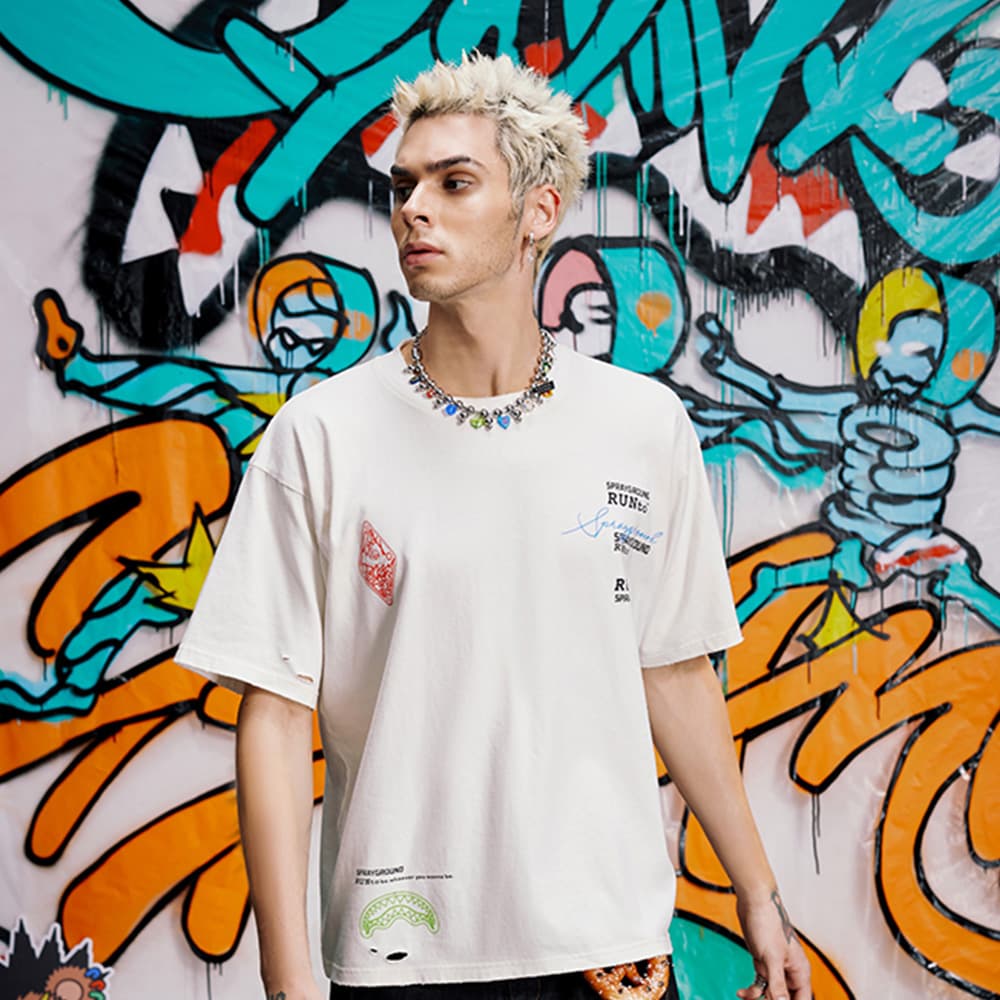 Футболка SPRAYGROUND Унисекс T-рубашки - изображение 6