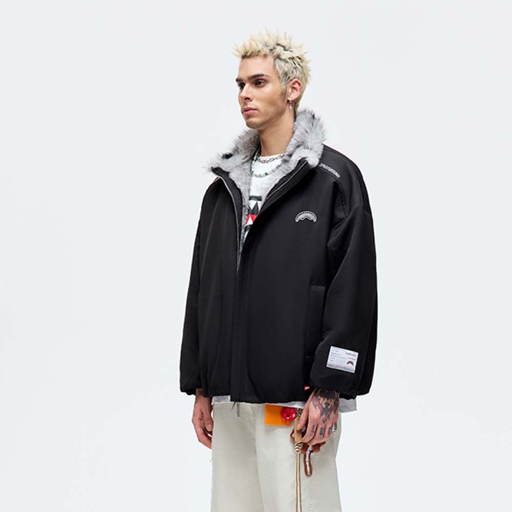 Зимняя куртка пуховик SPRAYGROUND Хлопковый пуховик унисекс - изображение 4