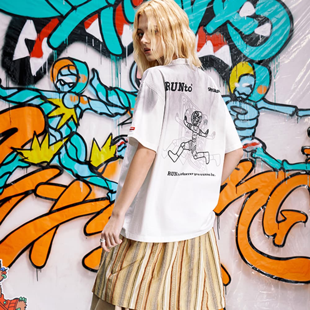 Футболка SPRAYGROUND Мужские T-рубашки - изображение 6