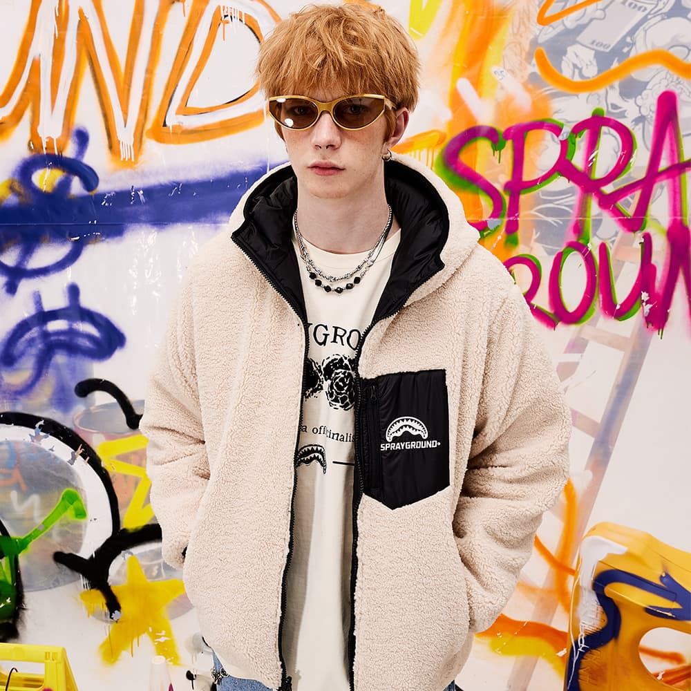 Зимняя куртка SPRAYGROUND logo - изображение 5