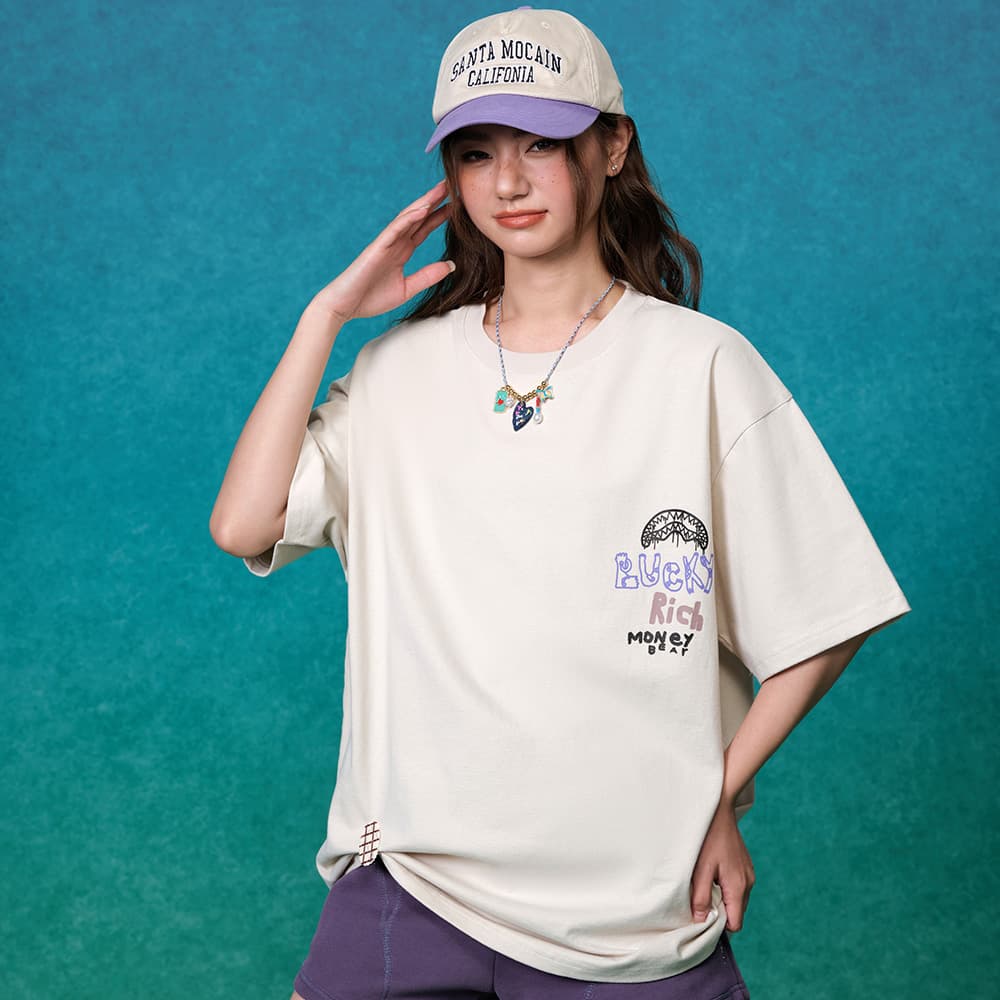 Футболка SPRAYGROUND x YEWANZI T-рубашка унисекс - изображение 20