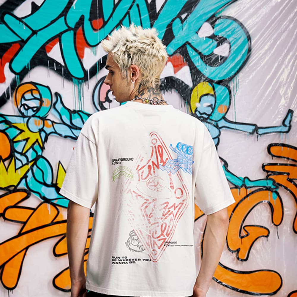 Футболка SPRAYGROUND Унисекс T-рубашки - изображение 7