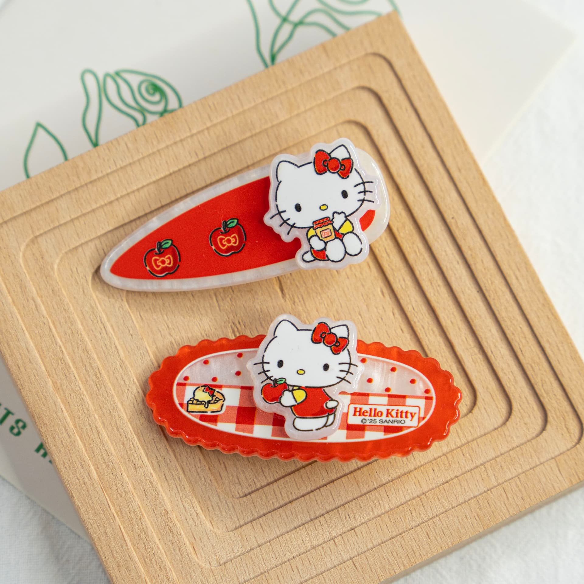 Заколка Sanrio Акриловые заколки для волос Женские - изображение 2