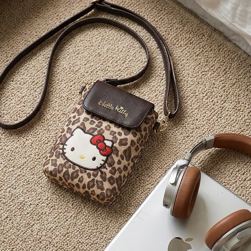 Сумка через плечо Sanrio Hello Kitty Полиэстер Восковая Восковая Фибра Сумка через плечо Стандартная (Стандартная) Унисекс - изображение 2