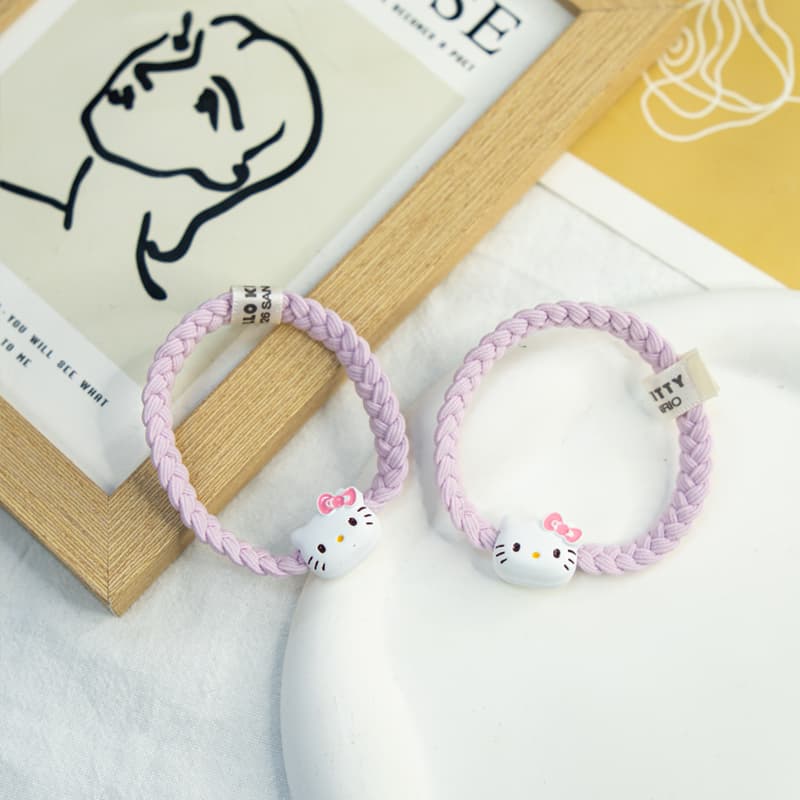 Sanrio Hello Kitty Акриловая резинка для волос Женская - изображение 3