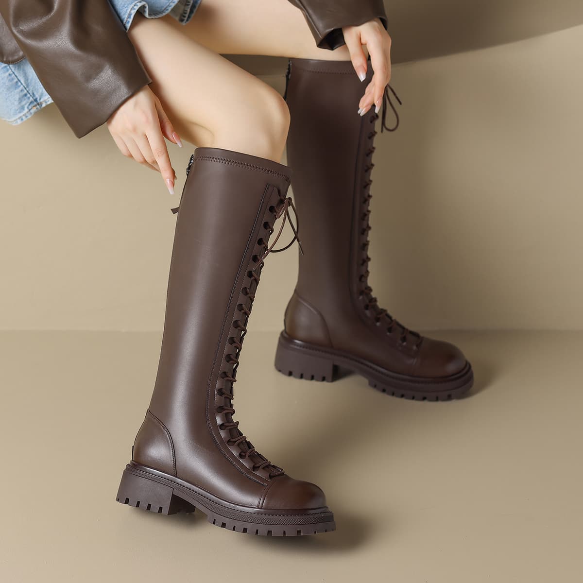 Ботинки ZHR High Boots Black - изображение 6