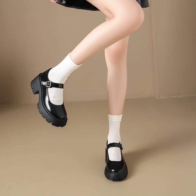 ZHR Mary Jane Platform 5cm Black - изображение 6