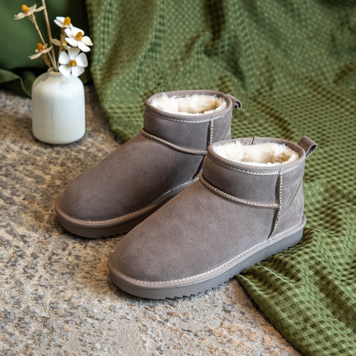 Ботинки зимние ZHR Snow Boots Waterproof Thick Sole - изображение 6