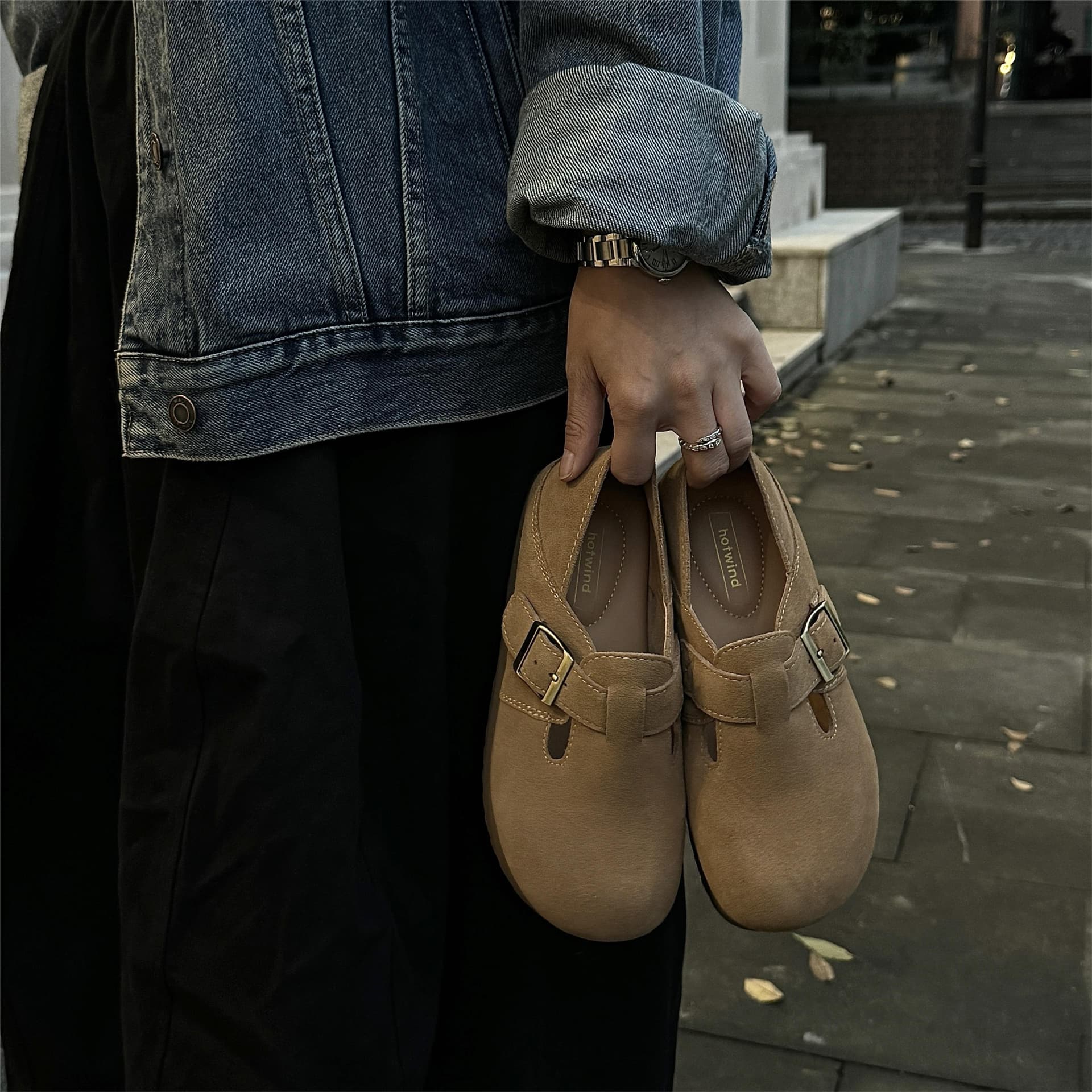 Сандалии Hotwind Pinecone Gray Collection Birkenstock Стиль Обувь Женские - изображение 11