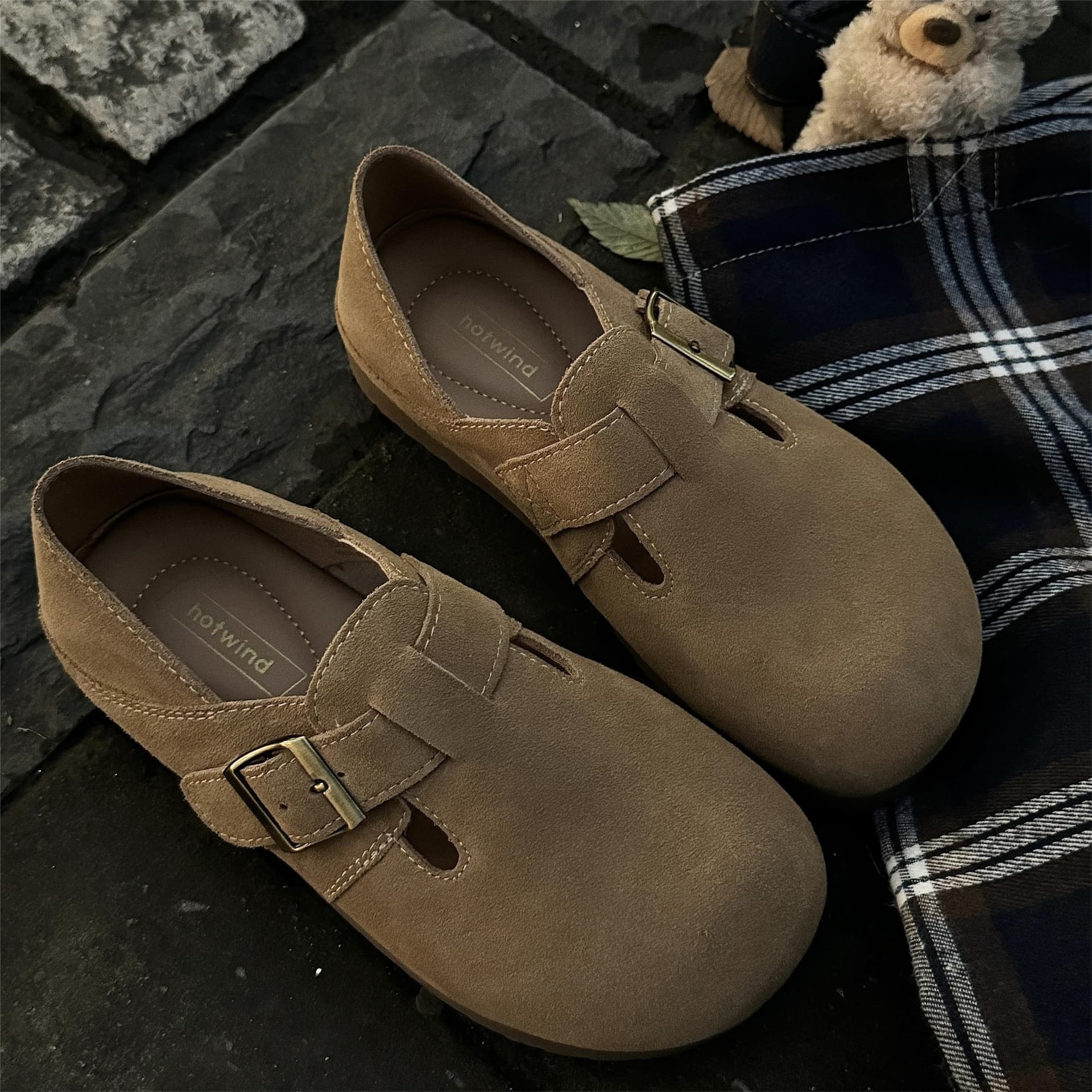 Сандалии Hotwind Pinecone Gray Collection Birkenstock Стиль Обувь Женские - изображение 13