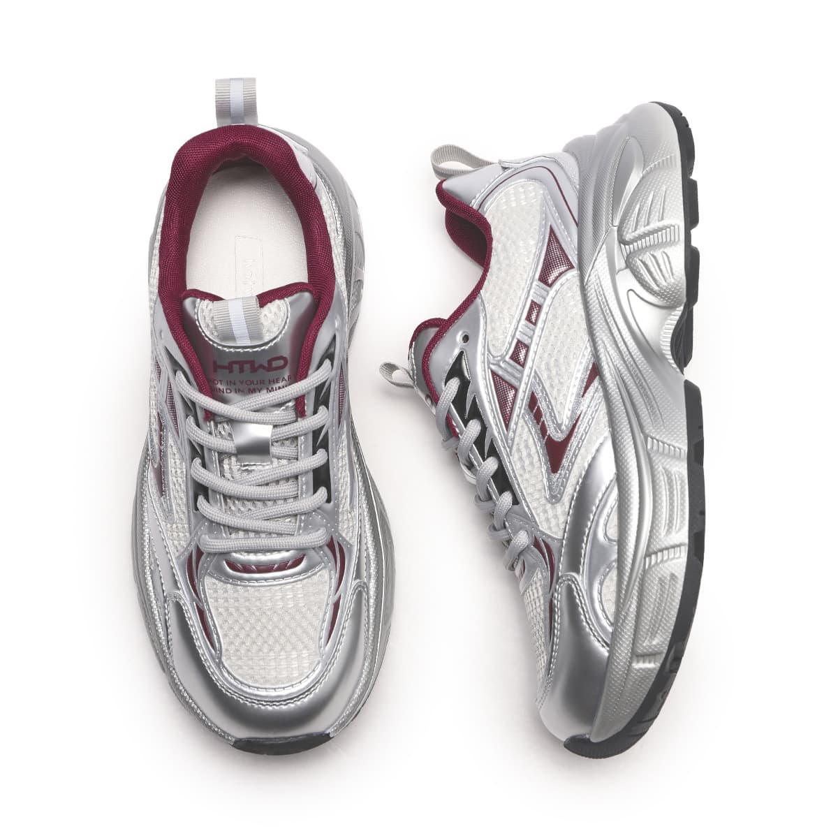 Кроссовки Hotwind Millennium Silver River Collection Устойчивый к истиранию Дышащий Низкий Верх - изображение 8