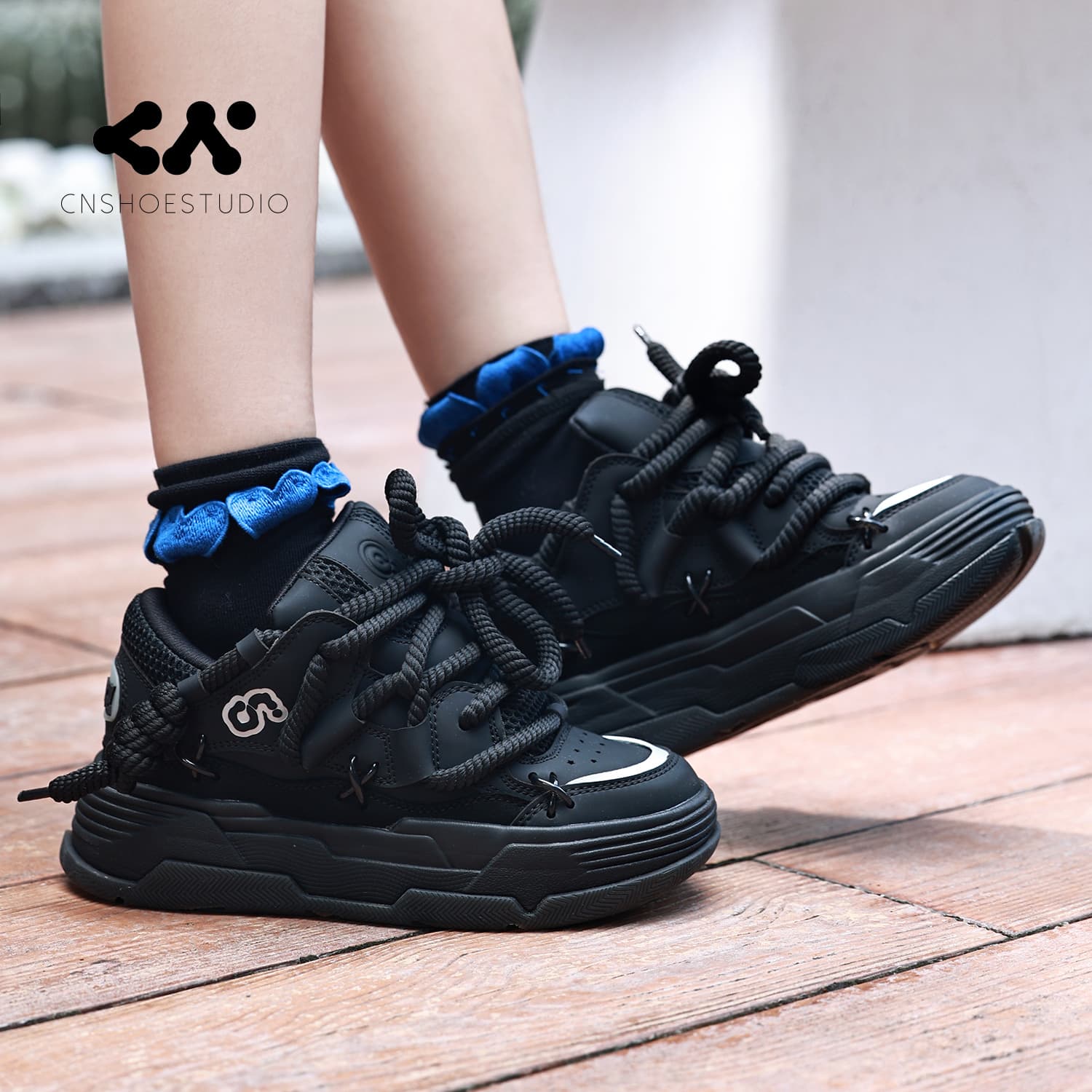 Кроссовки CN Skate Black Warrior - изображение 5