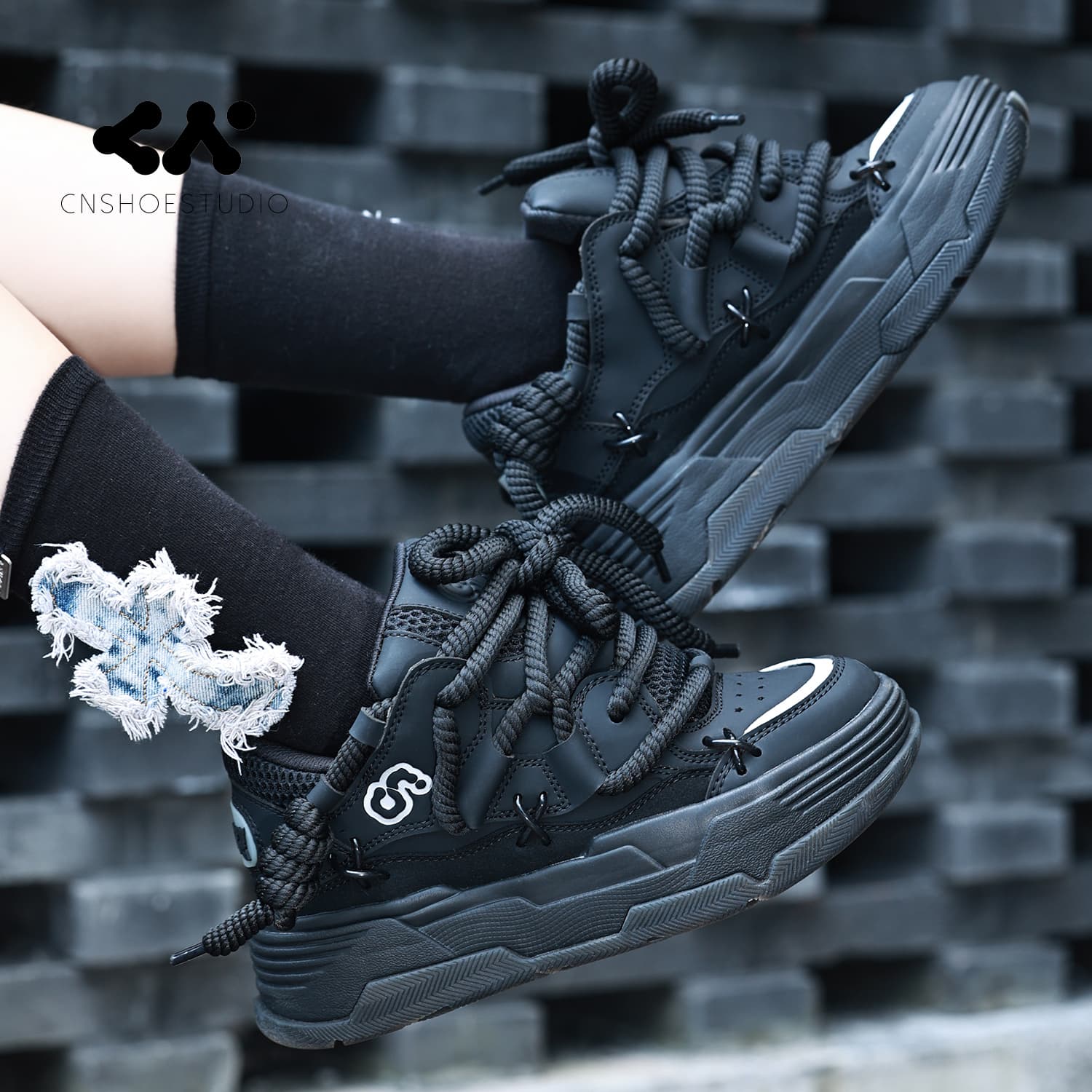 Кроссовки CN Skate Black Warrior - изображение 4