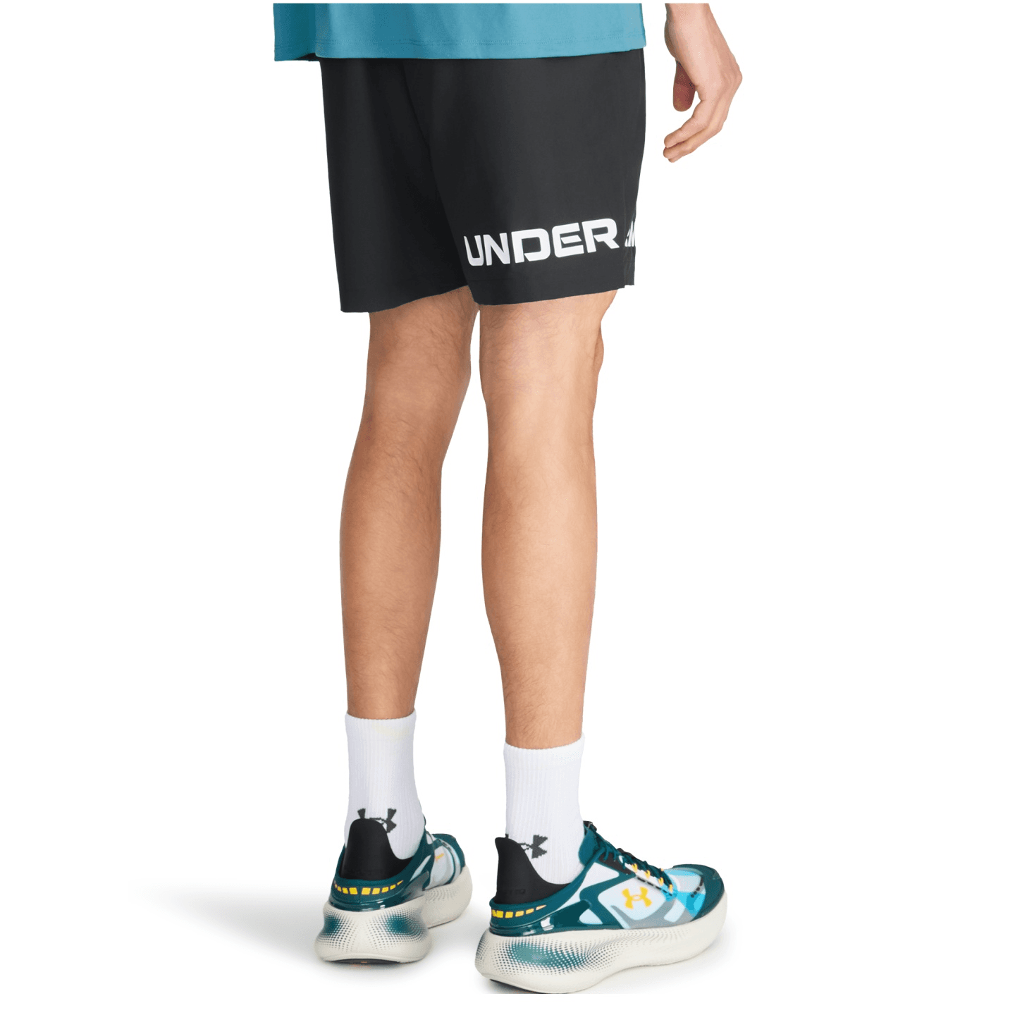 Тренировочные штаны Under Armour Шорты Мужские Черные - изображение 3