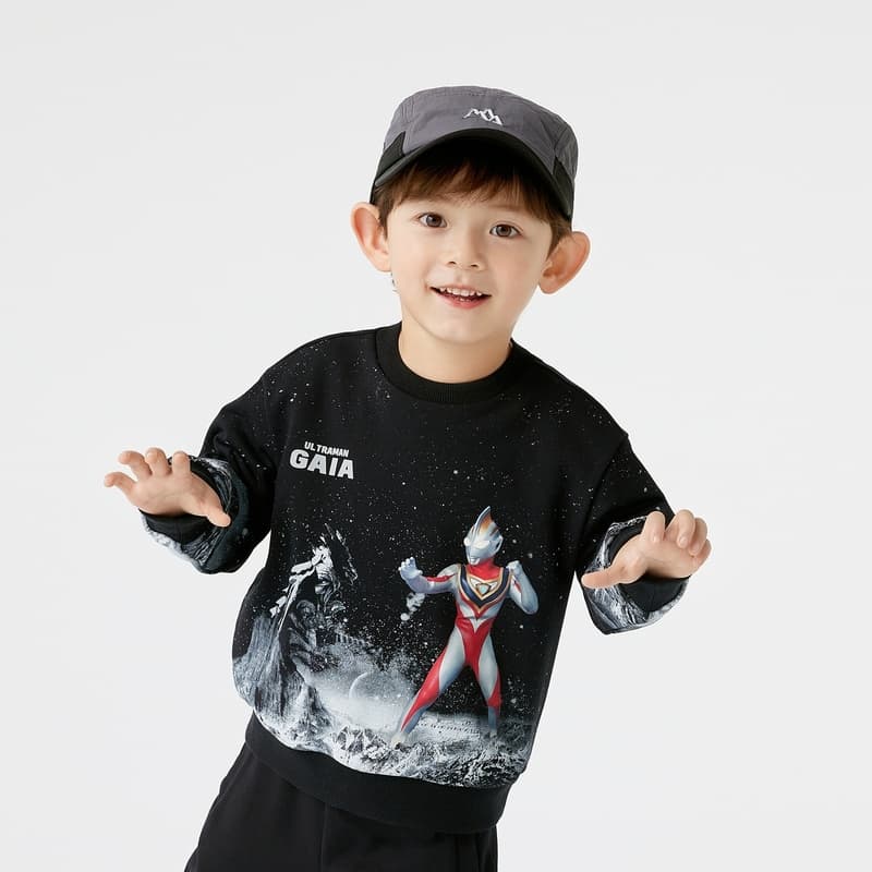 BALABALA X ULTRAMAN Толстовка для подростков - изображение 2