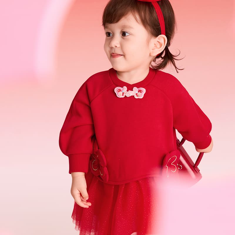 Balabala Китай Красный 60611 Kids Платья - изображение 3