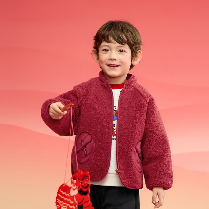 Balabala Хлопковый пуховик бордового цвета для детей 3-7 лет - изображение 3