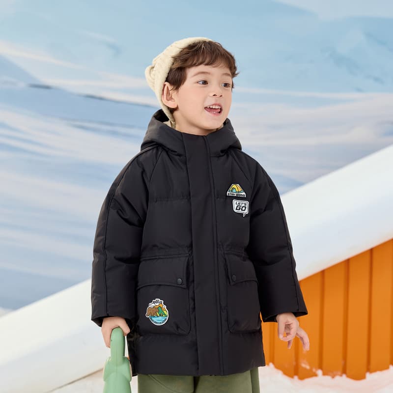 BALABALA Хлопковый пуховик для детей возраст 3-7 лет - изображение 8